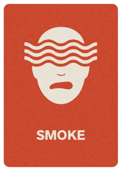 Smoke fault card